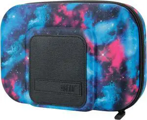 Hard Shell GPS Carrying Case with Wrist-Strap to fit most size GPS - 2 mesh pockets, 3 internal accessory storage bags; soft scratch-protective interior lining (Galaxy Design)