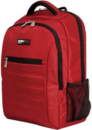 Mobile Edge - SmartPack 15.6" Laptop/Tablet Backpack - Crimson Red