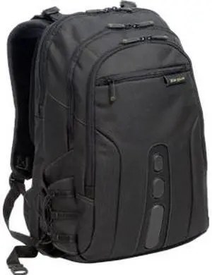 Targus 17” Spruce EcoSmart Checkpoint-Friendly Backpack (Black) - TBB019US