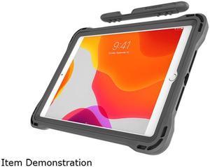 Brenthaven Gray Edge 360 Case for iPad 10.2" - Designed for Apple iPad 10.2" 2019 7th Gen Model 2890