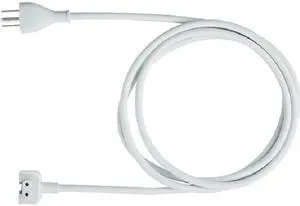 Apple Power Adapter Extension Cable Three-prong Extension Power Cord (REFURBISHED) Model MK122LL/A Apple Power Adapter Extension Cable Three-prong Extension Power Cord (REFURBISHED) Model MK122LL/A