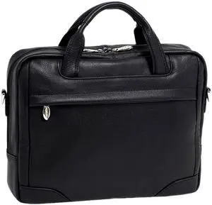 McKlein Bronzeville Carrying Case (Briefcase) for 15.4' Notebook - Black