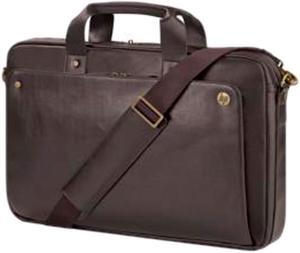 HP Executive Carrying Case for 17.3" Notebook, Keyboard - Brown