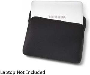 TOSHIBA Black 10.1" Sleeve Notebook Case Model PA1489U-1NBK