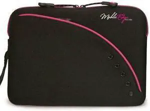 Mobile Edge - SlipSuit - iPad / 8.9" Tablet Neoprene Sleeve - Black w/Pink Trim