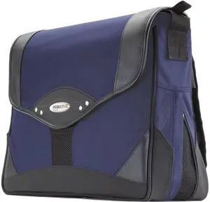 Mobile Edge - Premium Messenger - 15.4" PC or Mac - Navy/Black