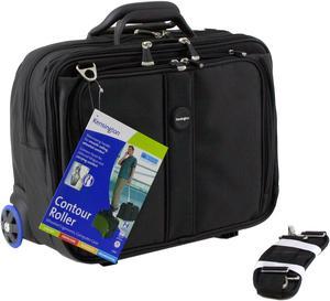 Kensington Black 17" Contour Roller Notebook Carrying Case Model 62348