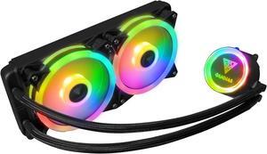 GAMDIAS CHIONE M2-240R 240mm All-In-One CPU Liquid Cooler
