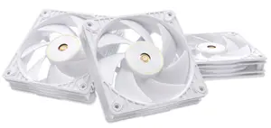 ASUS ProArt PF120 White Edition 3-Pack 120mm PWM Fans, 3000RPM, High Airflow/Static Pressure, Daisy-Chain, Controller ASUS ProArt PF120 White Edition 3-Pack 120mm PWM Fans, 3000RPM, High Airflow/Static Pressure, Daisy-Chain, Controller