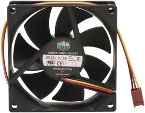 Cooler Master Rifle Bearing 80mm Silent Cooling Fan for Computer Cases and CPU Coolers