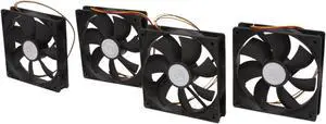 COOLER MASTER Silent Fan R4-S2S-124K-GP Silent Case Fan
