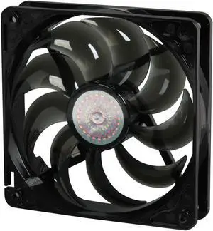 Cooler Master SickleFlow 120 - Sleeve Bearing 120mm Silent Fan for Computer Cases, CPU Coolers, and Radiators (Smoke Color)