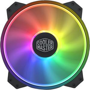 COOLER MASTER MasterFan MF200R R4-200R-08FA-R1 200 mm Addressable RGB LED Case Fan