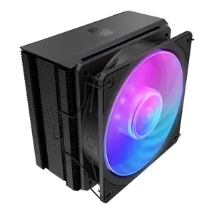 Cooler Master Hyper 212 3DHP CPU Air Cooler, 3DHP Heat Pipe Technology, Mobius 120 PWM Fans, Customizable aRGB Lighting, Quiet Operation, Easy Install, AMD Ryzen 7 AM5|4, Intel Ultra 7 LGA 1851|1700