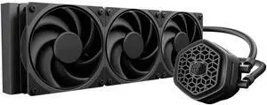 Master Atmos II Stealth 360 AIO Liquid CPU Cooler, Thicker Radiator AMD AM5/AM4 & Intel LGA1851/1700 Support Cooler, VRM Fan Kit, Dual Chamber Pump, Quiet Mobius 120P PWM Fan, Easy Installation Master Atmos II Stealth 360 AIO Liquid CPU Cooler, Thicker Radiator AMD AM5/AM4 & Intel LGA1851/1700 Support Cooler, VRM Fan Kit, Dual Chamber Pump, Quiet Mobius 120P PWM Fan, Easy Installation