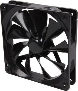 Thermaltake CL-F011-PL12BL-A 120mm Black LED Pure Series Quiet High Airflow Case Fan