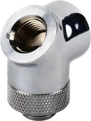 Thermaltake CL-W051-CU00SL-A Pacific DIY LCS Chrome G1/4 45 Degree Adapter Fitting