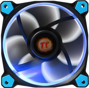 Thermaltake Riing 12 Series High Static Pressure 120mm Circular Blue LED Ring Case/Radiator Fan CL-F038-PL12BU-A