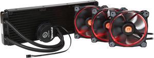 Thermaltake Water 3.0 Riing RGB 360 Edition PWM AIO Tt LCS Certified Liquid Cooling System CL-W108-PL12SW-A