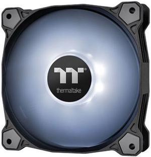 Thermaltake Pure A12 120mm White LED PWM Controlled Hydraulic Bearing High Airflow High Performance Case/Radiator Fan, CL-F109-PL12WT-B