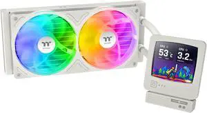 Thermaltake Retro 240 Ultra ARGB CPU Liquid Cooler Beige CL-W509-PL12SW-A Thermaltake Retro 240 Ultra ARGB CPU Liquid Cooler Beige CL-W509-PL12SW-A