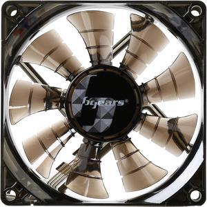 Bgears b-PWM 90 Translucent Black 2 ball Bearing PWM fan with  500 to 4000RPM, 88CFM, 39dba