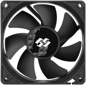 Bgears b-BlasterPWM 80mm 2 ball bearing PWM fan with speed range from  600 to 5000 RPM AirFlow 98 CFM 4pin 4wire PWM 12VDC fan.