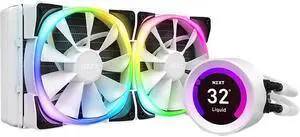 NZXT Kraken Z53 240mm Liquid Cooler with LCD Display LGA 1700 compatible - White