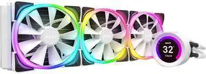 NZXT Kraken Z73 360mm Liquid Cooler with LCD Display LGA 1700 Compatible - White