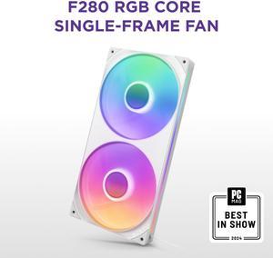 NZXT F280 RGB CORE RF-U28HF-W1 280mm RGB LED Single-Frame RGB Fan Unit