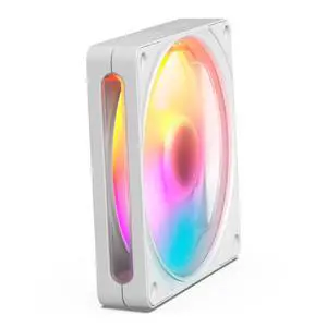 NZXT F120 RGB White 120mm PWM Addressable RGB Case Fan NZXT F120 RGB White 120mm PWM Addressable RGB Case Fan