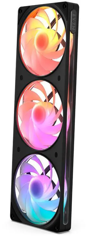 NZXT F360 RGB Reverse Black 360mm PWM Single-Frame Reverse-Blade RGB Fan NZXT F360 RGB Reverse Black 360mm PWM Single-Frame Reverse-Blade RGB Fan
