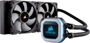 Corsair Hydro Series H100i PRO Low Noise 240mm RGB Water/Liquid CPU Cooler 240mm (CW-9060033-WW) Support Intel LGA 1200, 2066, AMD AM4