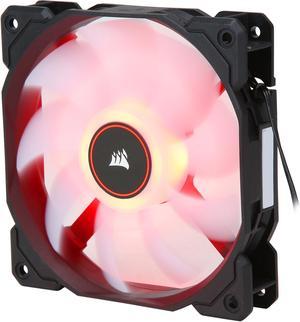 Corsair AF Series AF120 LED (2018) CO-9050080-WW Red LED Case Fan, Single Pack.