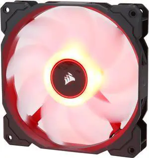 Corsair AF Series AF140 LED (2018) CO-9050086-WW 140mm Red LED Case Fan, Single Pack