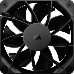 CORSAIR RS120 PWM 120mm Fan - Simplified Control - Daisy-Chain 4-Pin PWM Connection - Concentrated AirGuide Cooling - Magnetic Dome Bearing