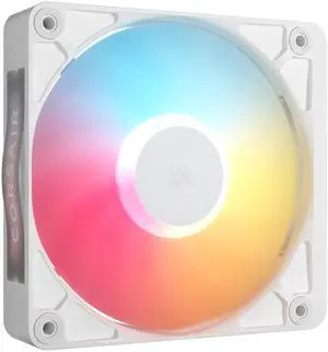 CORSAIR iCUE LINK RX120 II RGB 120mm PWM Fan White - Optimized for Quiet Operation - Up to 2,100 RPM - 8 RGB LEDs - Magnetic Dome Bearing - Requires iCUE LINK System Hub (Sold Separately) CORSAIR iCUE LINK RX120 II RGB 120mm PWM Fan White - Optimized for Quiet Operation - Up to 2,100 RPM - 8 RGB LEDs - Magnetic Dome Bearing - Requires iCUE LINK System Hub (Sold Separately)