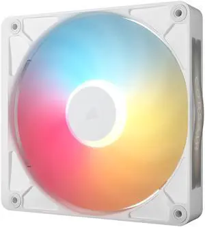 CORSAIR iCUE LINK RX140 II RGB 140mm PWM Fan - White - Optimized for Quiet Operation - Up to 1,700 RPM - 8 RGB LEDs per Fan - Requires iCUE LINK System Hub (Sold Separately) CORSAIR iCUE LINK RX140 II RGB 140mm PWM Fan - White - Optimized for Quiet Operation - Up to 1,700 RPM - 8 RGB LEDs per Fan - Requires iCUE LINK System Hub (Sold Separately)