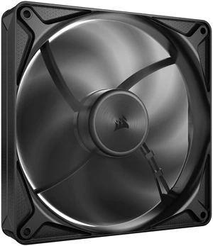 CORSAIR RS140 II 140mm PWM Fan - Daisy-Chain Connectivity - Magnetic Dome Bearing - AirGuide Technology - Zero RPM Mode CORSAIR RS140 II 140mm PWM Fan - Daisy-Chain Connectivity - Magnetic Dome Bearing - AirGuide Technology - Zero RPM Mode
