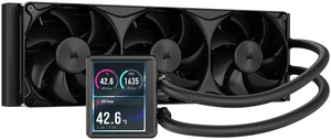 CORSAIR NAUTILUS II 360 RS LCD Liquid CPU Cooler - 3.5" IPS LCD Screen - FlowDrive 2S Pump - RS II Unified Frame Fans - 360mm Radiator - Fits AMD AM5/AM4 & Intel LGA 1851/1700 CORSAIR NAUTILUS II 360 RS LCD Liquid CPU Cooler - 3.5" IPS LCD Screen - FlowDrive 2S Pump - RS II Unified Frame Fans - 360mm Radiator - Fits AMD AM5/AM4 & Intel LGA 1851/1700
