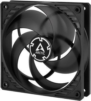 Arctic P12 PWM PST BlackTransparent  Pressureoptimised 120 mm Fan with PWM and PST PWM Sharing Technology