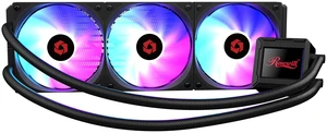 Rosewill FROSTMAX 360mm LCD ARGB AIO CPU Cooler - Real-Time 2.4-inch IPS LCD Display, 360mm Radiator, 3 x ARGB PWM Fans, Upgraded Copper Base Design, Ultra-Quiet High-Performance Cooling, AMD AM5/AM4 Rosewill FROSTMAX 360mm LCD ARGB AIO CPU Cooler - Real-Time 2.4-inch IPS LCD Display, 360mm Radiator, 3 x ARGB PWM Fans, Upgraded Copper Base Design, Ultra-Quiet High-Performance Cooling, AMD AM5/AM4