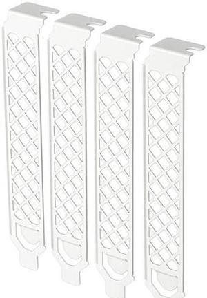 Silverstone Vented PCI Slot Cover Plate - White RL-AEROSLOT2-W
