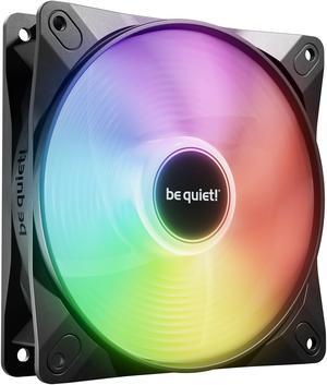 Light Wings | 120mm PWM High Speed Case Fan | High Performance Cooling Fan | Compatible with Desktop | Low minimum rpm | Low Noise | Black | BL132