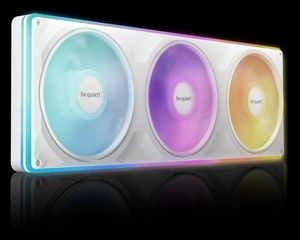 be quiet! Light Wings Pro IO 360mm Reverse Case Fan, White, 3 x 120mm, 2000 RPM, FDB, IO Controller, BL149 be quiet! Light Wings Pro IO 360mm Reverse Case Fan, White, 3 x 120mm, 2000 RPM, FDB, IO Controller, BL149