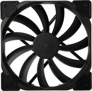 Fractal Design Venturi HF Series Black Fluid Dynamic Bearing High Airflow 140mm Case Fan