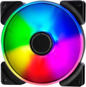 Fractal Design Prisma AL-14 PWM 140mm Addressable RGB LED Long Life Sleeve Bearing Computer Case Fan