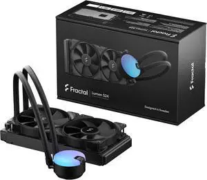 Fractal Design Lumen S24 v2 Aspect 12 PWM x2 AIO CPU Liquid/Water Cooler