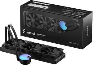 Fractal Design Lumen S36 v2 Aspect 12 PWM x3 AIO CPU Liquid/Water Cooler