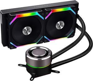 LIAN LI GA-240SLB-LGA 240mm Water Cooler - Black